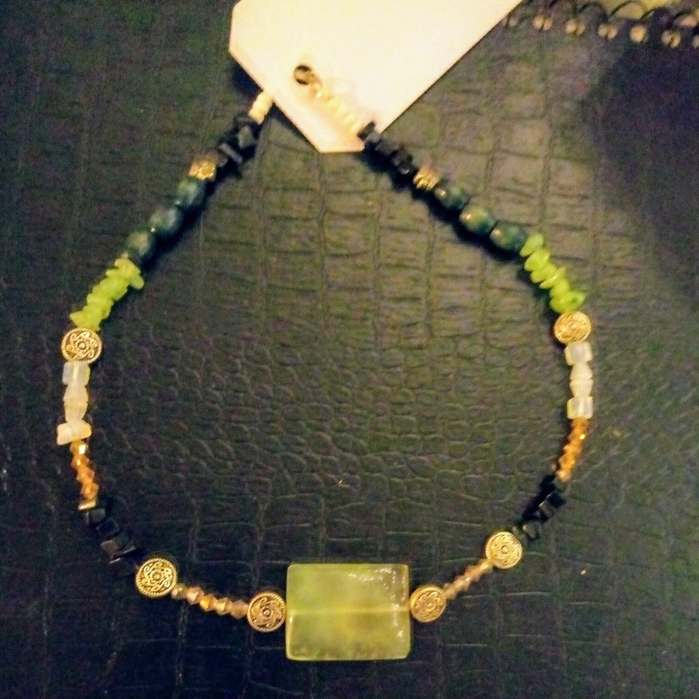 Handmade Natural Stone Necklace